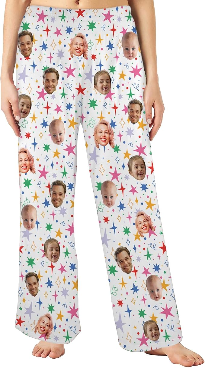 Personalized Pajamas, Custom Pajama Pants by BTPEStylishCreations