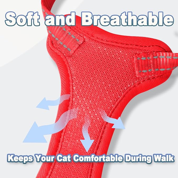 Cat Harness and Leash Set Escape Proof - Image 3