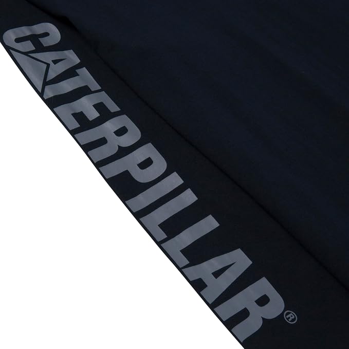 Caterpillar Trademark Banner Long Sleeve Tee Shirts - Image 6