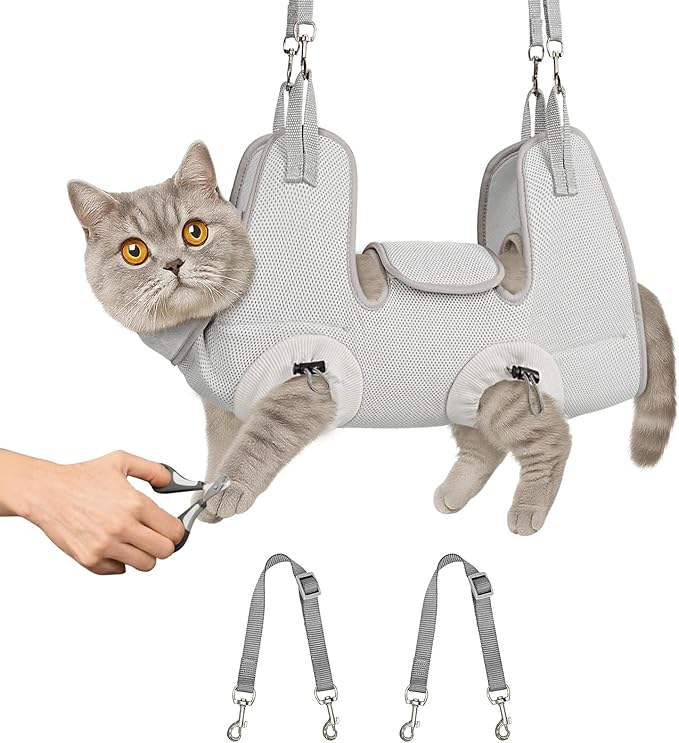 Supet Cat Grooming Hammock Harness by Supet