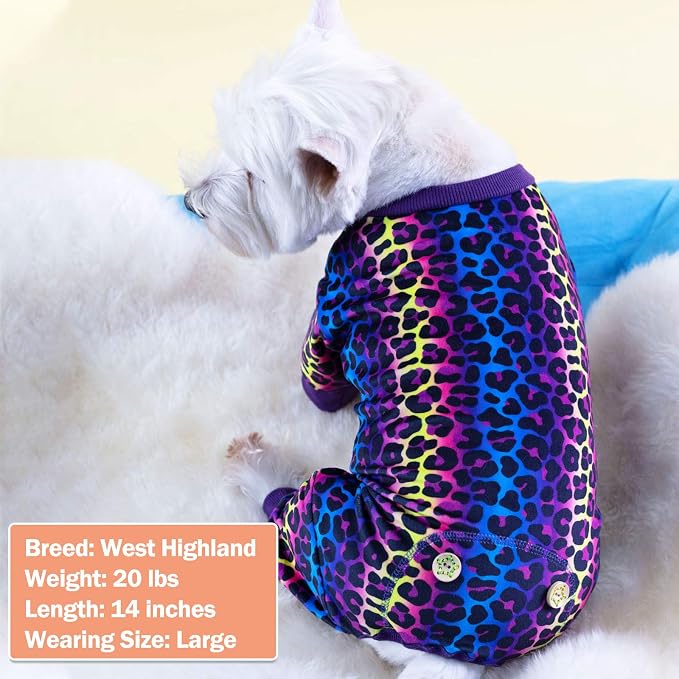 KYEESE Dog Pajamas Soft Dogs Clothes Pet Coat Velvet Dog Pajamas Small Sized - Image 3