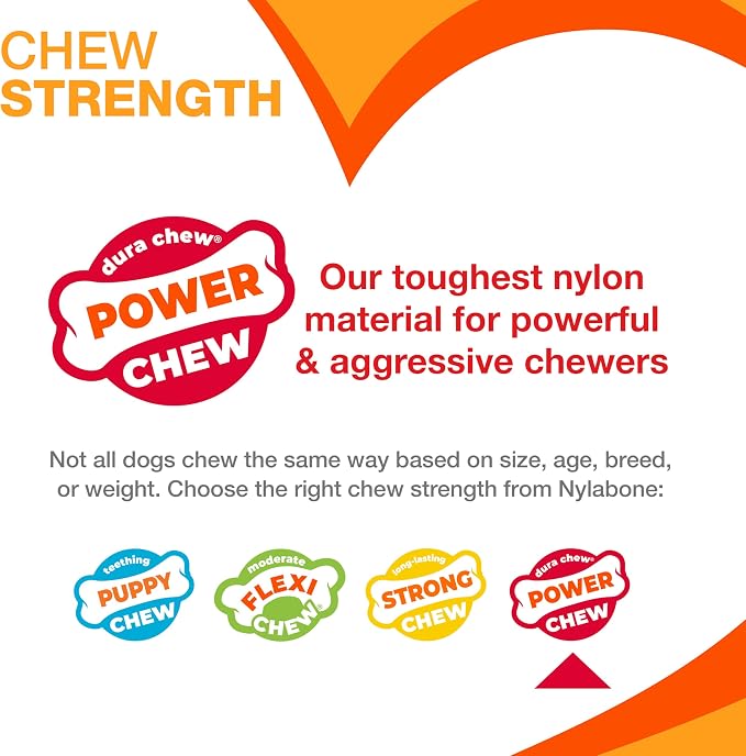 Nylabone Groove Bone Power Chew Toy - Image 4