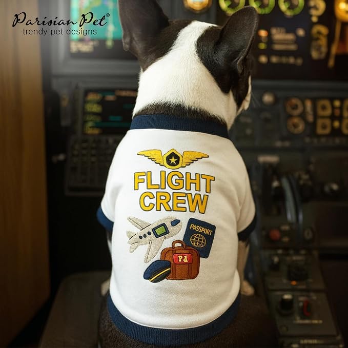 Parisian Pet Dog Flight Crew Shirt - Image 4