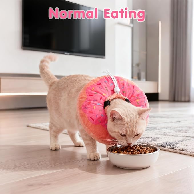 BEAUTYZOO Cat Cone Collars Soft, Cat Recovery E Collars After Surgery to Stop - Image 4