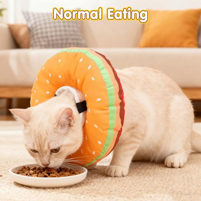 BEAUTYZOO Cat Cone Collars Soft, Cat Recovery E Collars After Surgery to Stop - Image 5