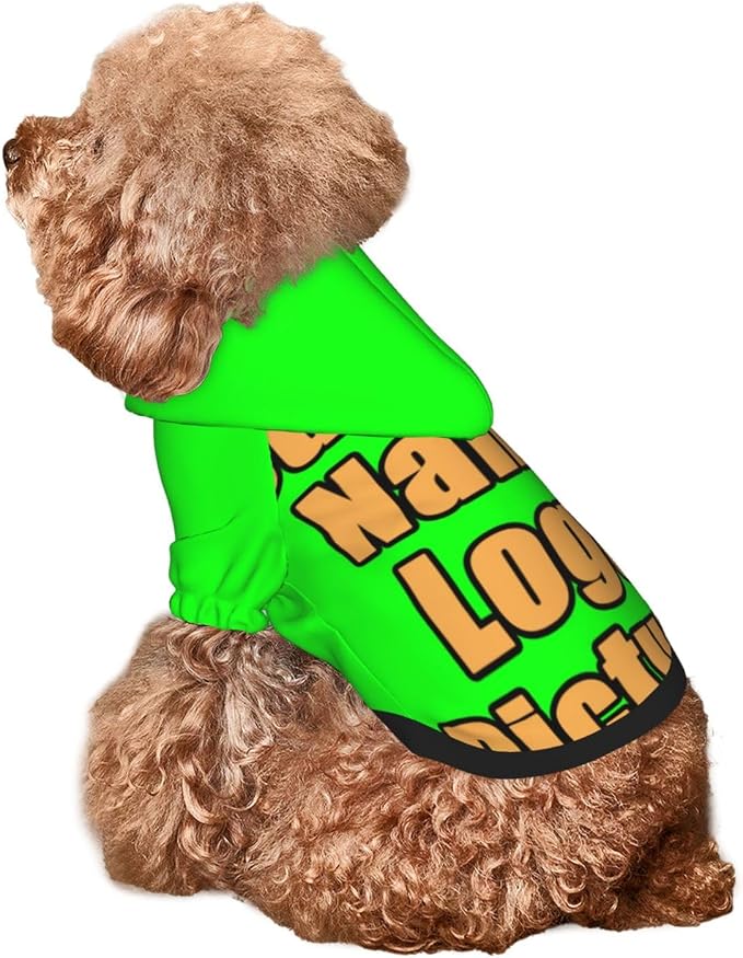 Customized Hoodie for Small Cats Add Your Design Photo Text Logo Custom Dog - Image 8