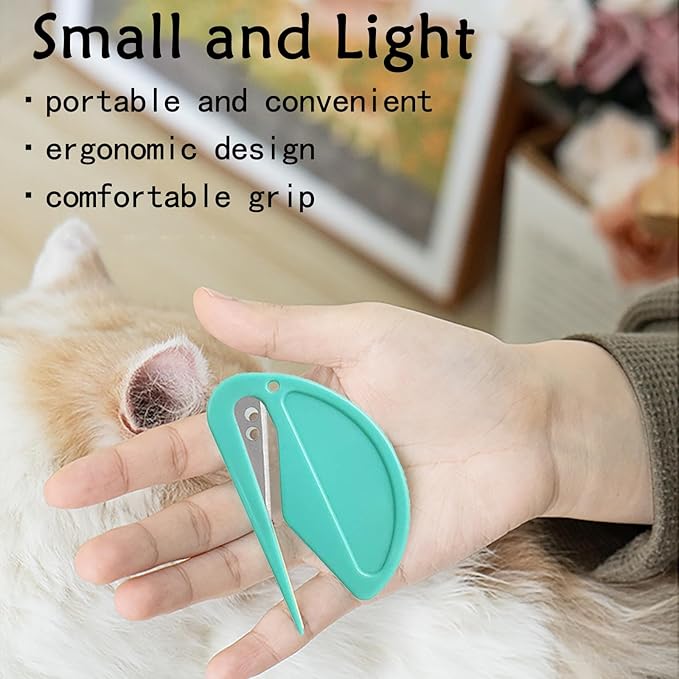 5Pcs Knotting Comb for Cats, Pet Knotting Comb De knotting comb for Dog Pet - Image 3