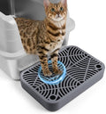 Cat Litter Box Ramp, Litter Box Step Mat by Bartuke