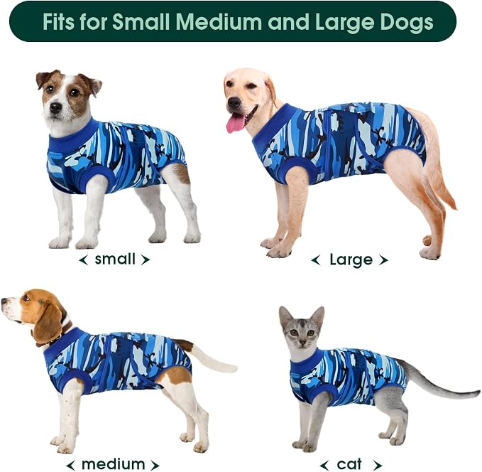 Kuoser Recovery Suit for Dogs Cats After Surgery, Professional Pet Recovery - Image 3