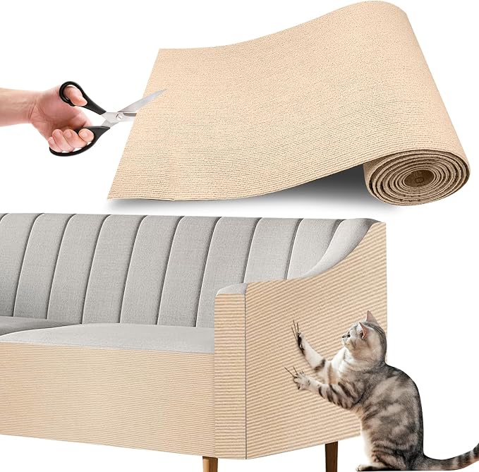 huraty Cat Scratching Mat, Cat Scratchers Pad Indoor Outdoor Cat and Kitten by huraty