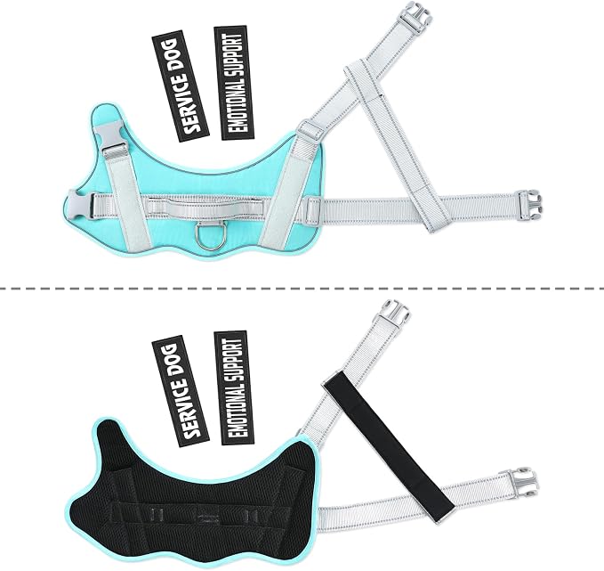 VOOPET Emotional Support Dog Harness, Professional Service Dog Vest - Image 4