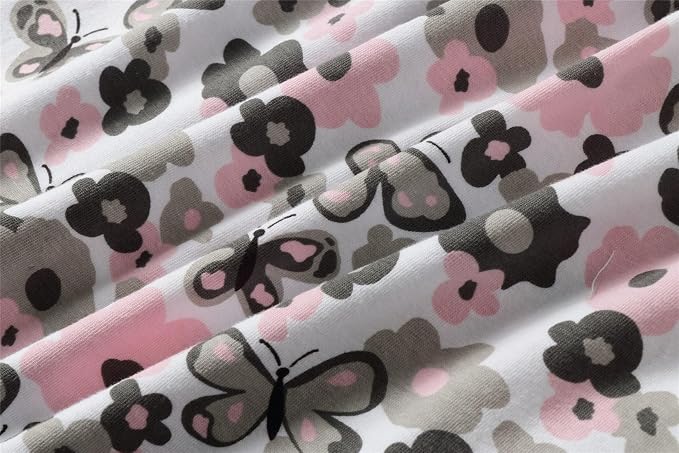 Mud Kingdom Little Girls Dresses Cotton Summer Holiday Cute Cat Dress Short - Image 7