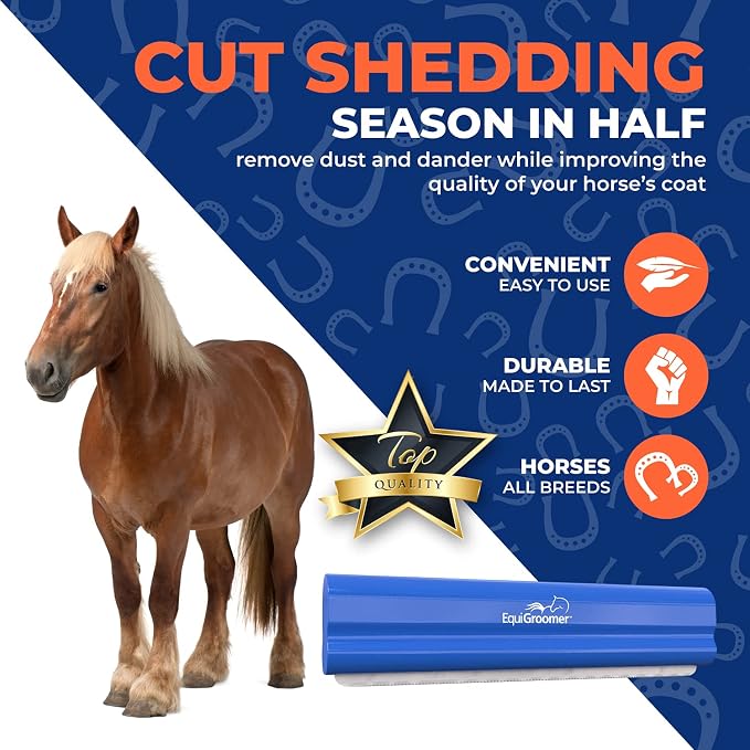 EquiGroomer Deshedding Brush, 8-Inch - Image 5