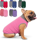 cyeollo 2 Pack Dog Sweaters for Small Dogs Lightweight Stretchy Fleece Vest by CYEOLLO