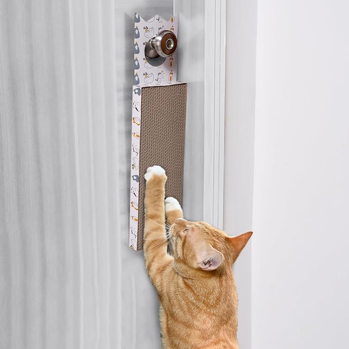 Hanging Cat Scratcher, Cat Scratching Board, Cardboard Cat Scratcher, by Unknown
