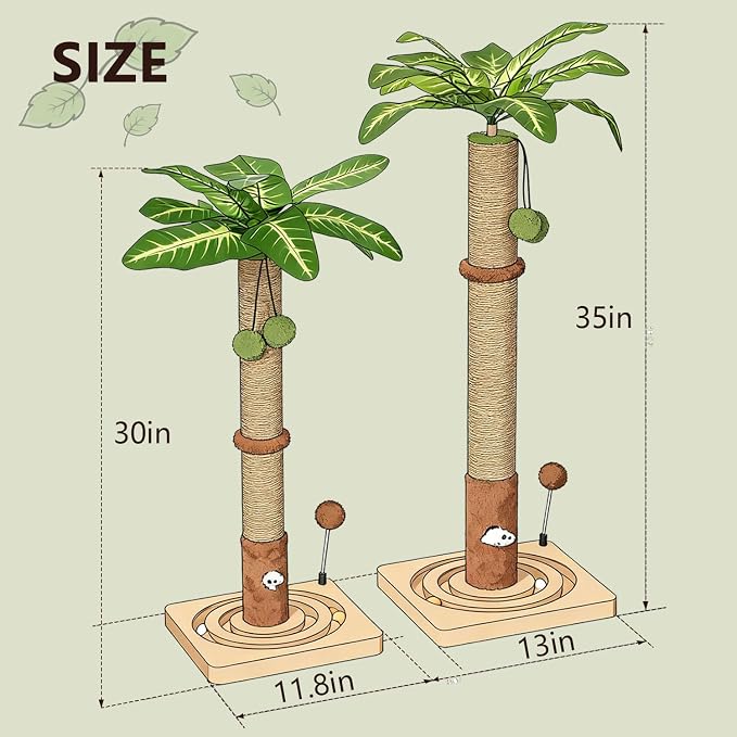 MECOOL Cat Scratching Post Sturdy and Premium Scratch Posts - Image 6
