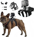 Dog Harness for Gopro, with 2 Mouting Base, Soft Adjustable for Small Medium by wogerplu