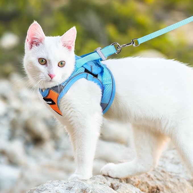 Dooradar Cat Harness and Leash Set, Escape Proof Lightweight Kitten Harness - Image 8