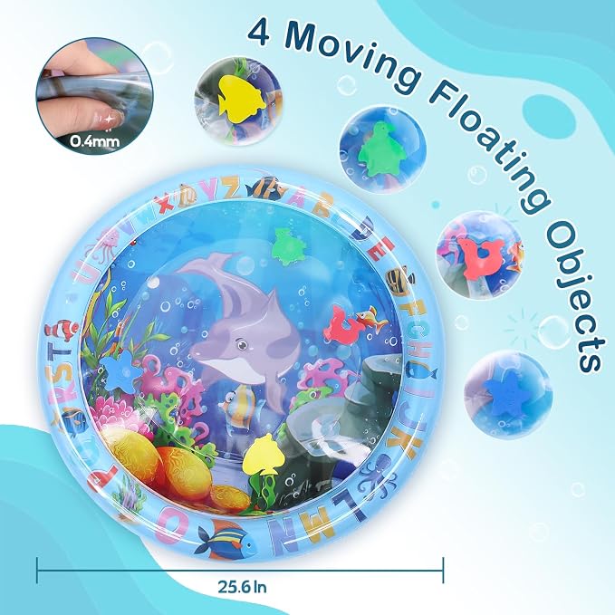 ZALALOVA Water Sensory Playmat for Cats, Thickened Upgraded Cat Dog Toys Bored - Image 7
