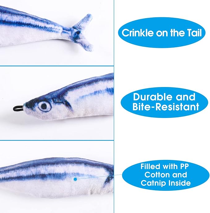 9 PCS Cat Fishing Pole Toy, Retractable Cat Feather Toys - Image 4