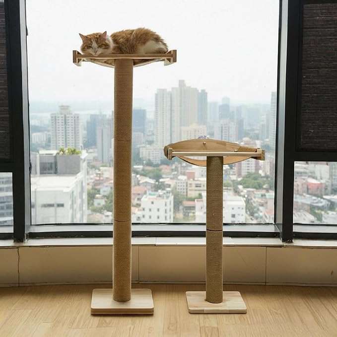 42'' Cat Tree Window Sill Perch - Image 2