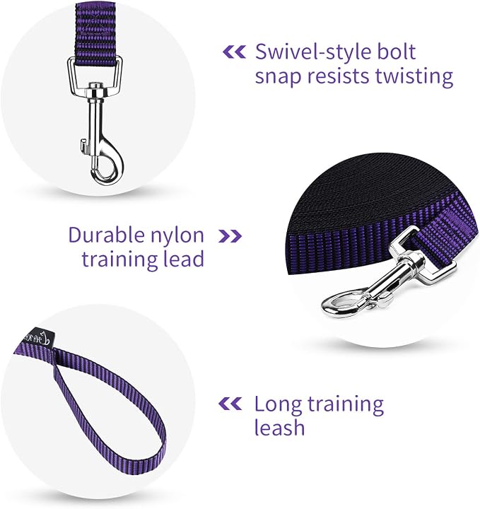 Hi Kiss Dog/Puppy Obedience Recall Training Agility Lead - 15ft 20ft 30ft 50ft - Image 3
