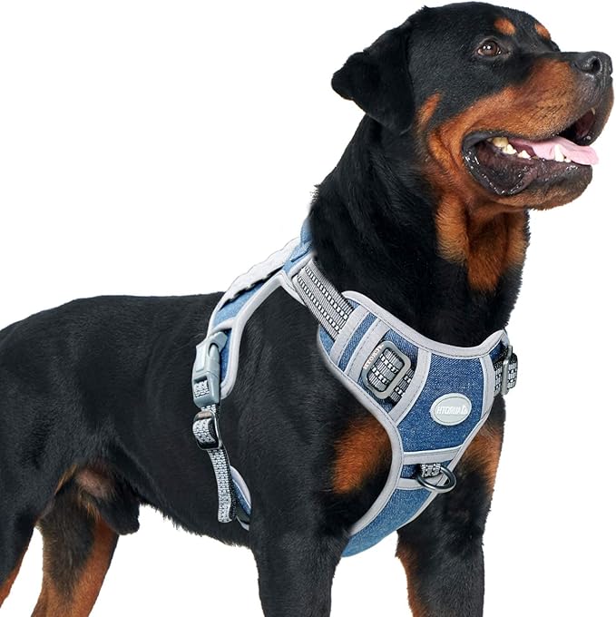 AUROTH Tactical Dog Harness for Small Medium Large Dogs No Pull Adjustable Pet by AurothPets