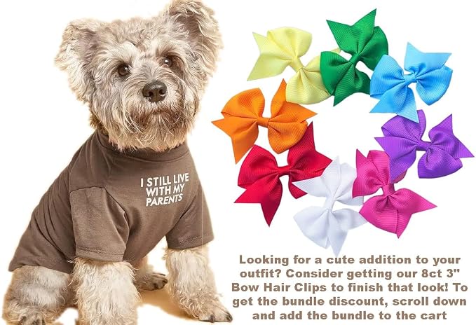 Cute Dog Clothes, T Shirt for Medium and Small Dogs Girl Boy, Puppy.Breathable - Image 3