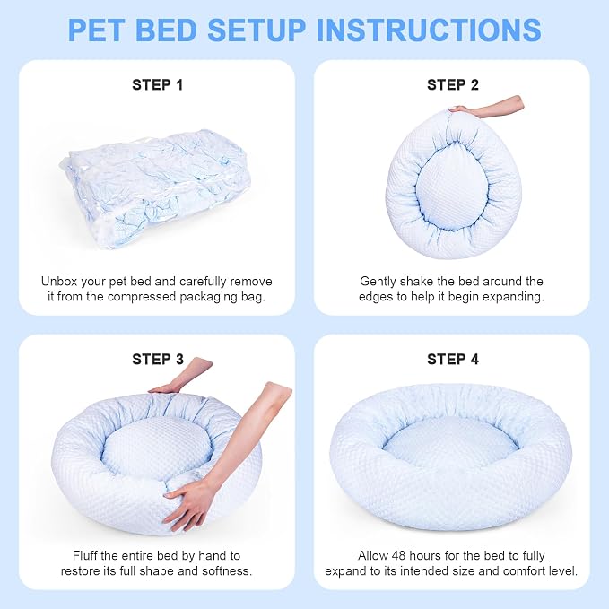 Small Donut Dog Bed - Image 5