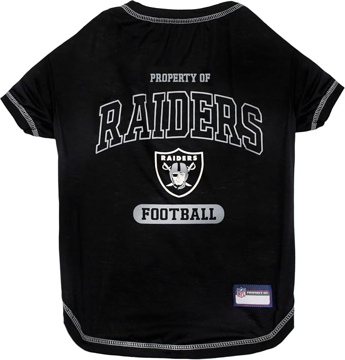 NFL Raiders Dog T-shirt Large. by PETSFIRST
