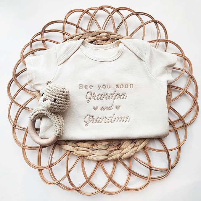 COUPLEHOODIES Personalized Baby Onesie Bodysuit – Custom Embroidery Gift - Image 6