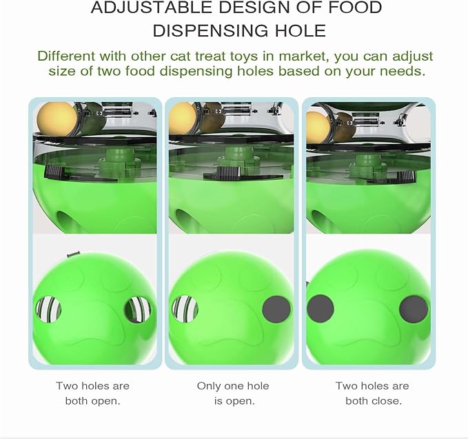 Cat Toy for Indoor Cats Wobble KittenTreat Dispensing Ball Food Dispenser - Image 6