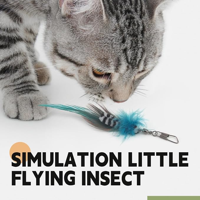 SONGWAY Cat Feather Toy Refills - Image 3