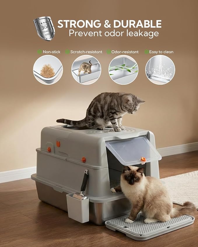 Soulbond XXXL Stainless Steel Litter Box - Image 5