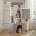XL Cat Tower 44" Cat Tree for Large Cats 20 lbs+, 2 Spacious Condos by UYMI