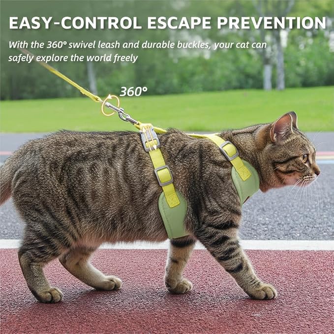 Escape-Proof Cat Harness and Leash Set - Image 4