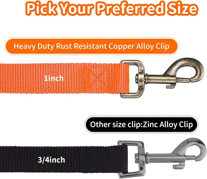 HIKISS Long Dog Leash Obedience Recall Training Agility Lead - 15ft 20ft 30ft - Image 3