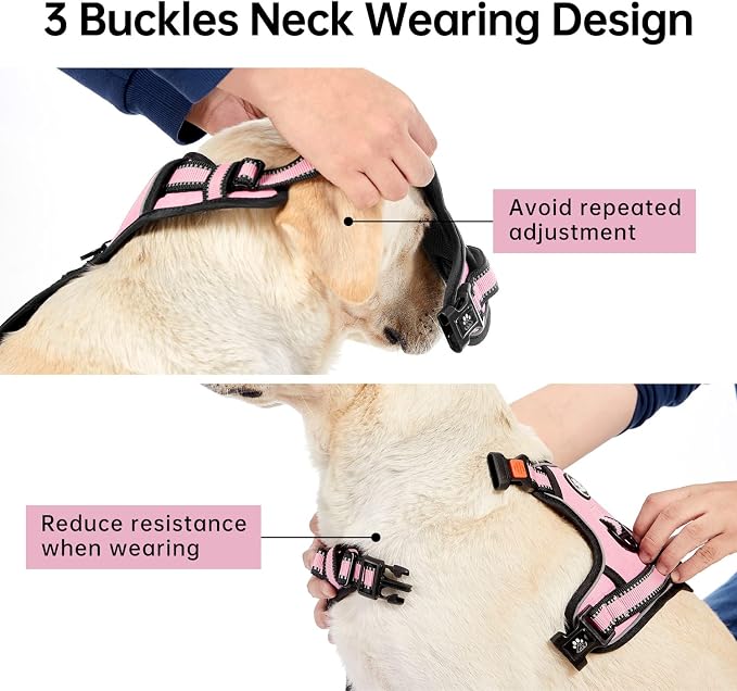 IVY&LANE No Pull Dog Harness for Medium Dogs, Dog Vest Harness - Image 4
