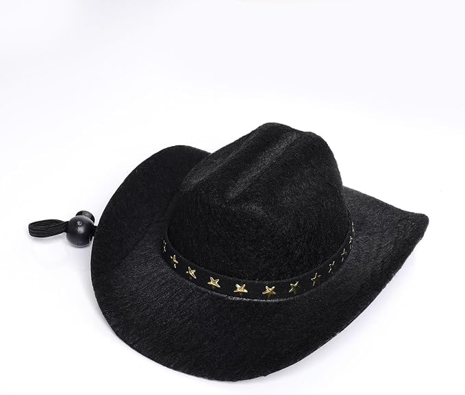 choyaxo Halloween Costumes for Dogs Cat Pet Cowboy Costume Cowboy Hat - Image 3