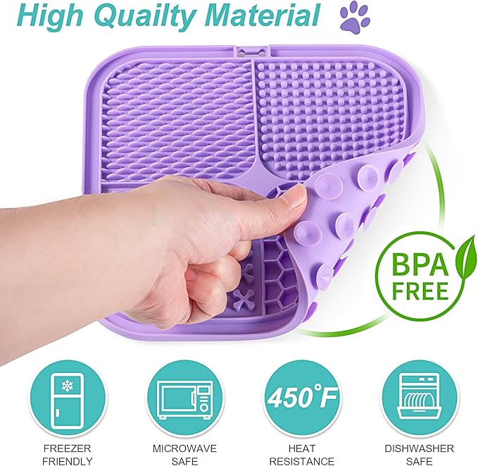 LUKITO Lick Mat for Dogs & Cats 2 Pack - Image 6