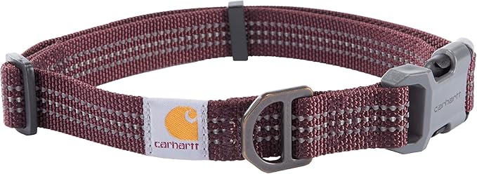 Carhartt Nylon Webbing Dog Collar, Fully Adjustable W/Durable Side Release by Carhartt