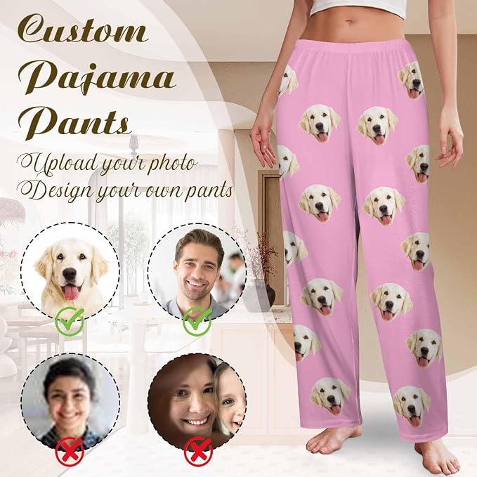 Custom Couple Pajama Pants Sock - Image 3