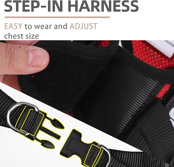 PUPTECK Service Dog Harness and Leash Set - Image 3