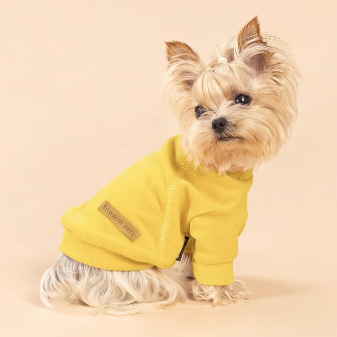 Fitwarm 3 Pack Classic Fleece Dog Sweater, Turtleneck Dog Sweatshirt, Winter - Image 7