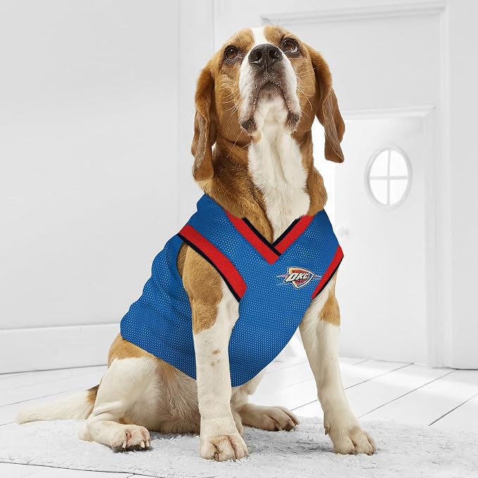NBA OKLAHOMA CITY THUNDER DOG Jersey, Small - Image 4