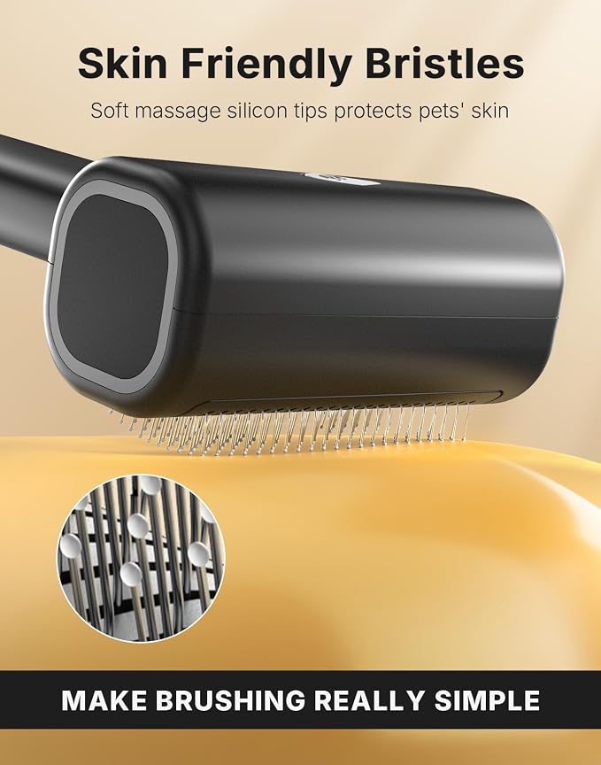 5-in-1 Cat Hair Brush & Gromming Rakes, Cat Steam Comb - Image 4