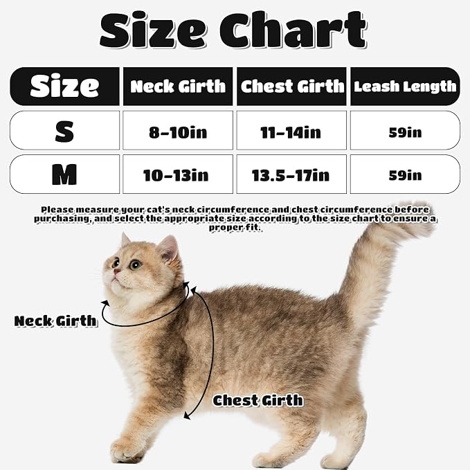 EXPAWLORER Cat Harness and Leash Set - Image 6