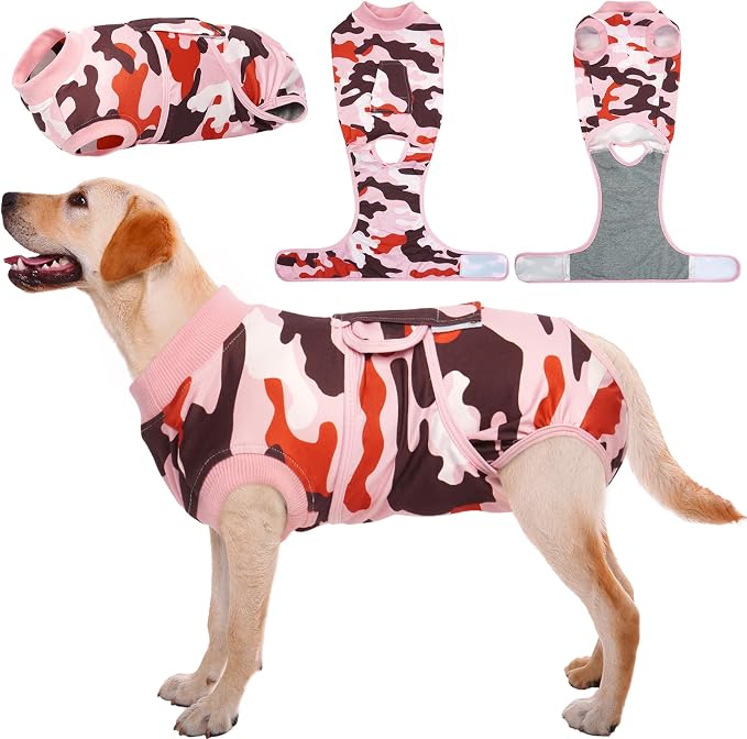 Kuoser Recovery Suit for Dogs Cats After Surgery, Professional Pet Recovery by Kuoser