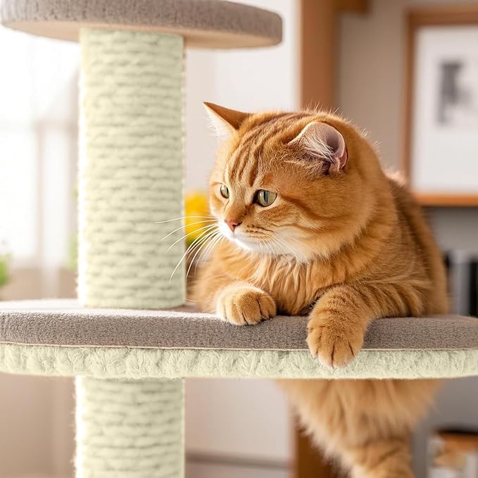 Sisal Rope for Cat Scratcher 1/4" 200 Ft Cat Tree Twine for Repairing Cat - Image 6