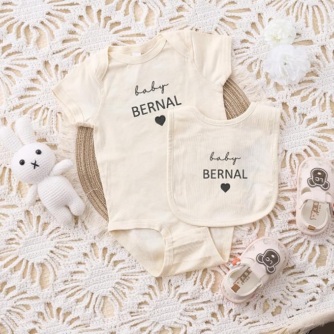 COUPLEHOODIES Personalized Baby Onesie Bodysuit – Custom Embroidery Gift - Image 2